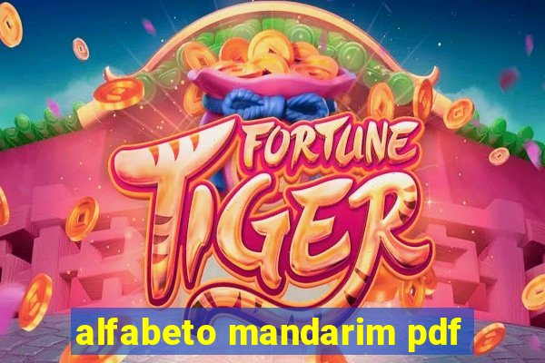 alfabeto mandarim pdf